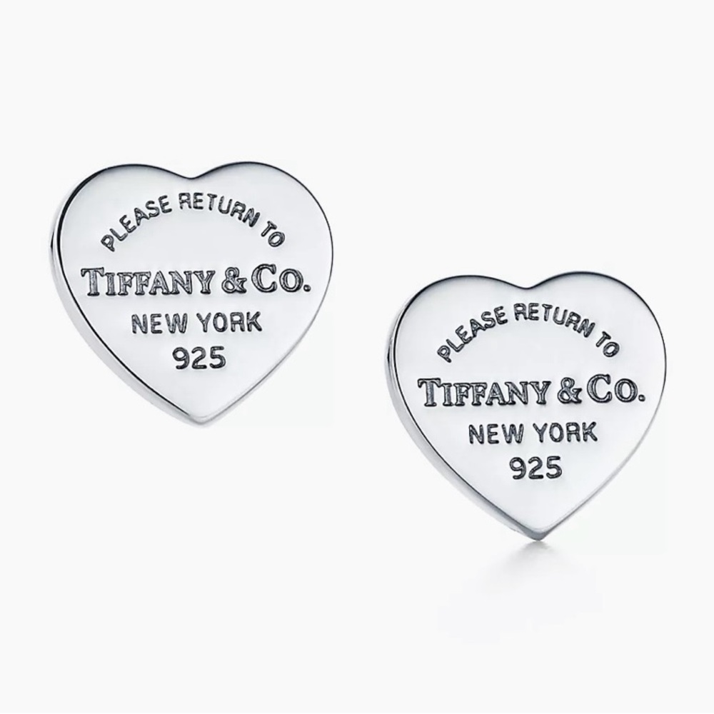 COPY - Tiffany & Co. Silver Heart Studs